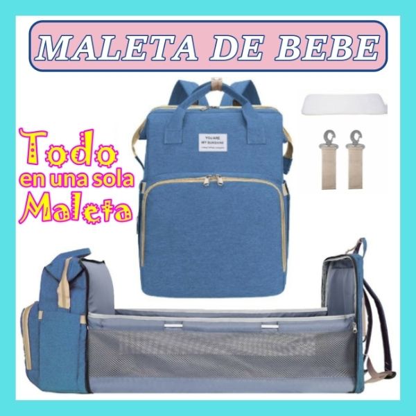 Maleta Expandible a Cuna - Azul