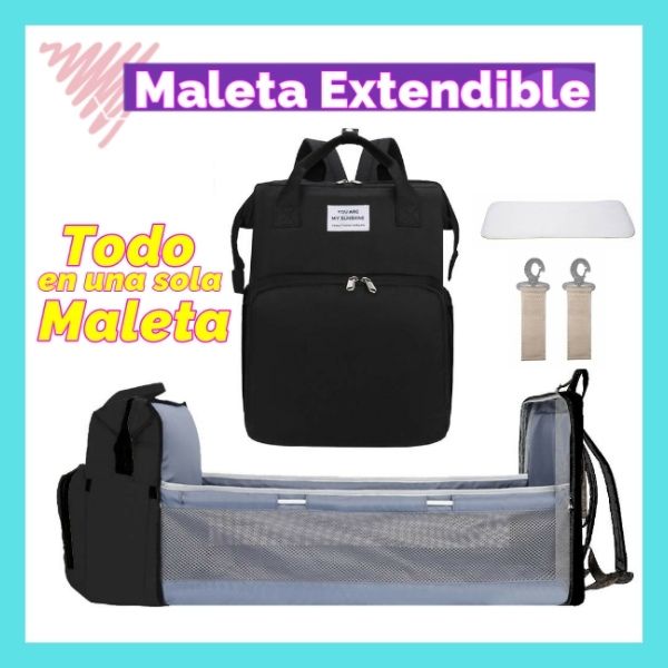 Maleta Expandible a Cuna - Negra