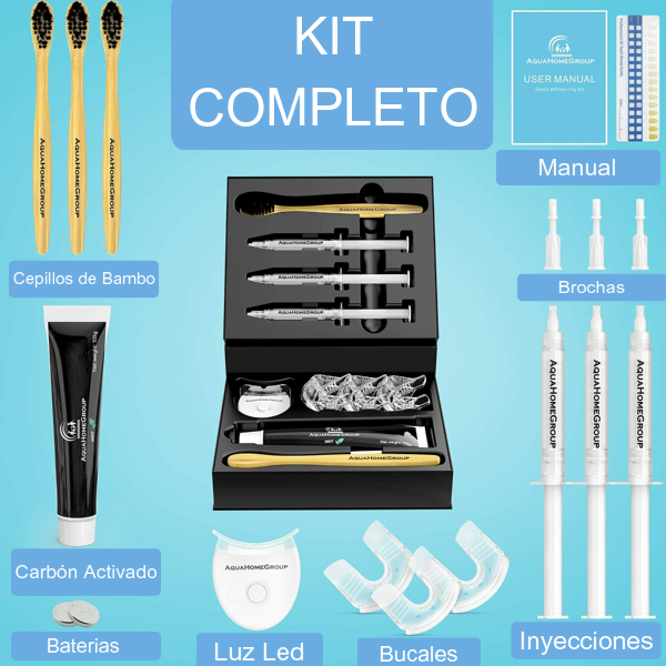 Kit Blanqueador Dental  Completo