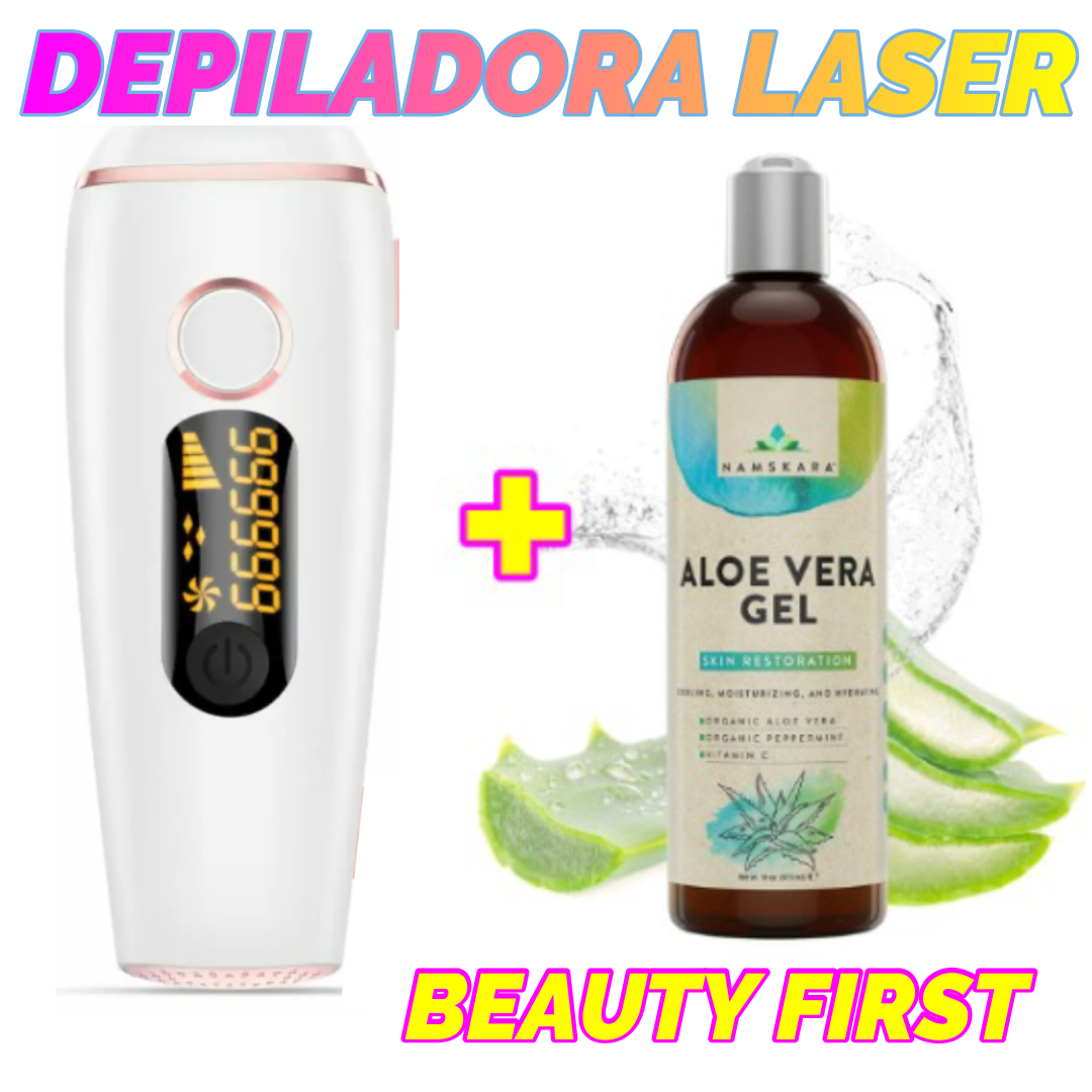 Depiladora Laser + Crema